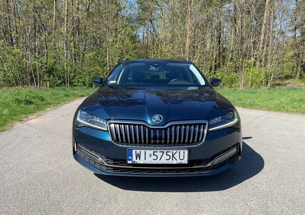 Skoda Superb cena 99900 przebieg: 139922, rok produkcji 2021 z Brześć Kujawski małe 232